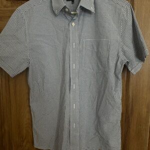 Jack Spade Blue and White Gingham Shirt
